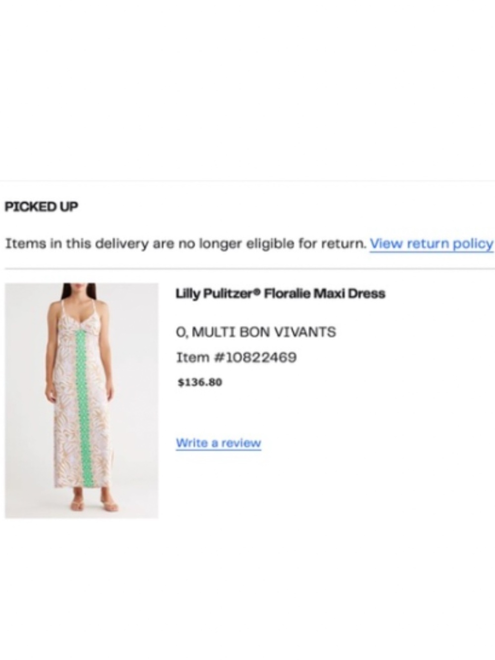 NEW! Lilly Pulitzer Floralie Maxi Dress Multi Bon Vivants Print Size 0 - $228 - Picture 4 of 16